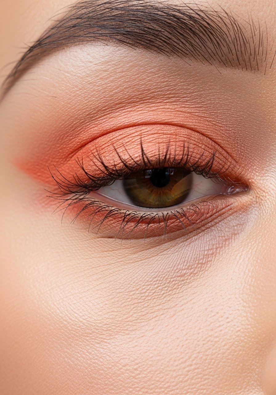 24 Stunning Orange Makeup Looks That Instantly Brighten Your Style inline 2266 1774875843125