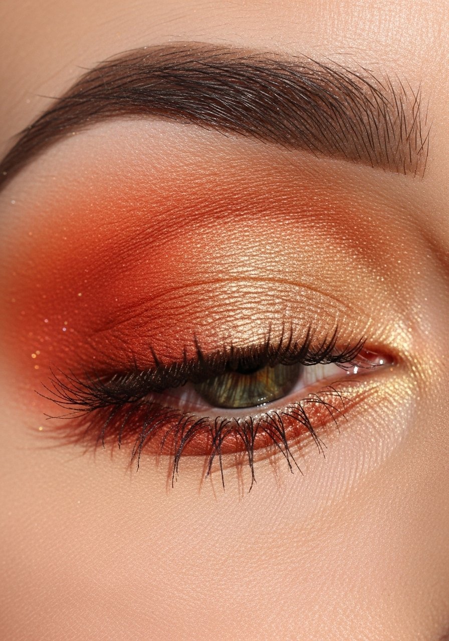 24 Stunning Orange Makeup Looks That Instantly Brighten Your Style inline 2266 1774875862688