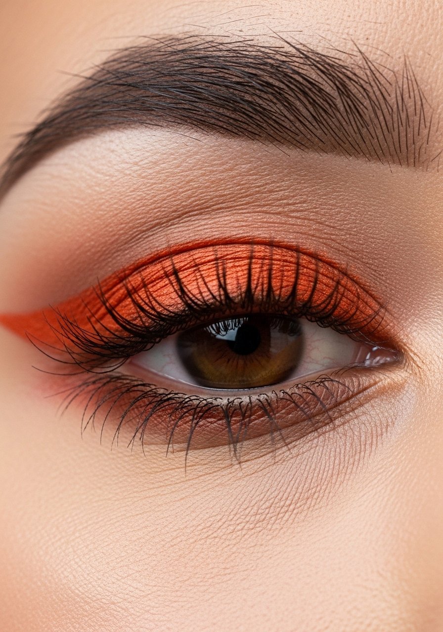 22 Gorgeous Burnt Orange Makeup Looks That Elevate Fall Glam inline 2268 1774875227875