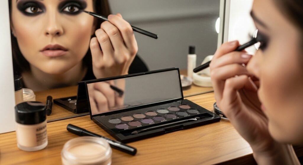 28 Easy Beginner Goth Makeup Looks for a Perfect Dark Vibe featured 2800